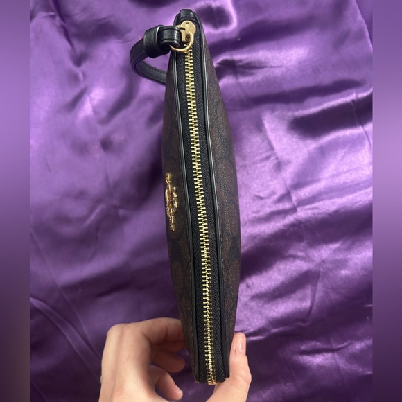 Coach Signature Wristlet
